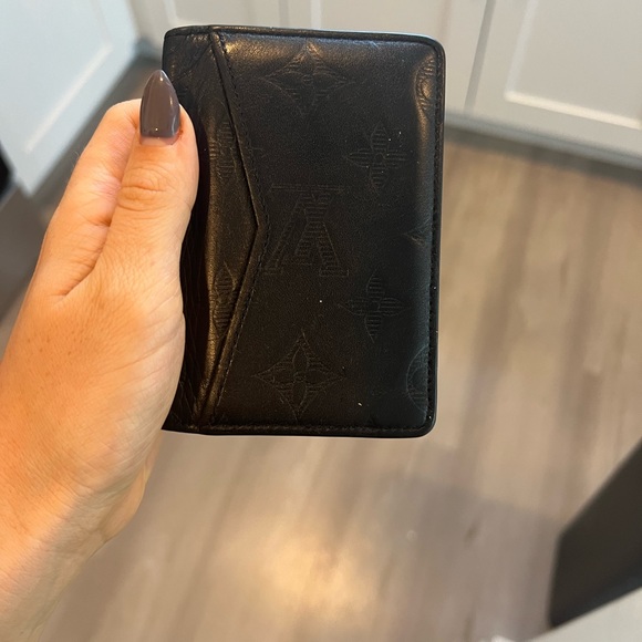 Louis Vuitton pocket organizer black leather - Picture 7 of 7